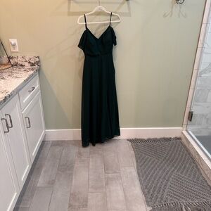 Birdy Grey every green chiffon bridesmaid dress X Small